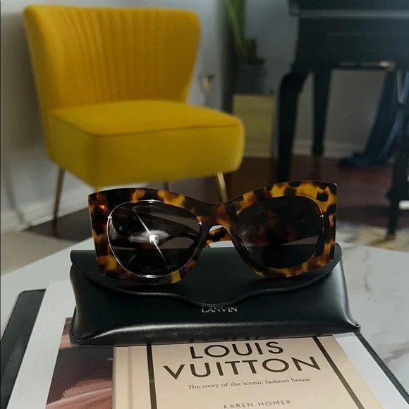 Lanvin Tortoiseshell Sunglasses - Picture 1 of 5